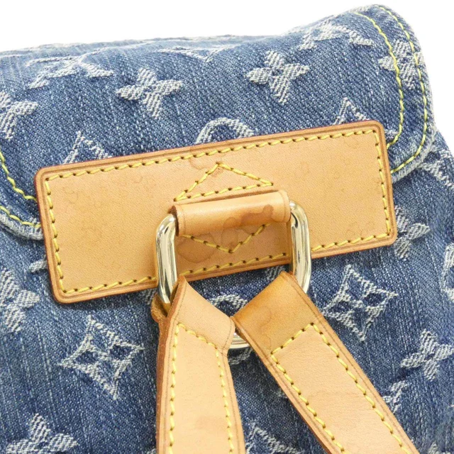 Louis Vuitton Monogram Denim Backpack in Blue Denim from LuxUness, photo 6 of 9