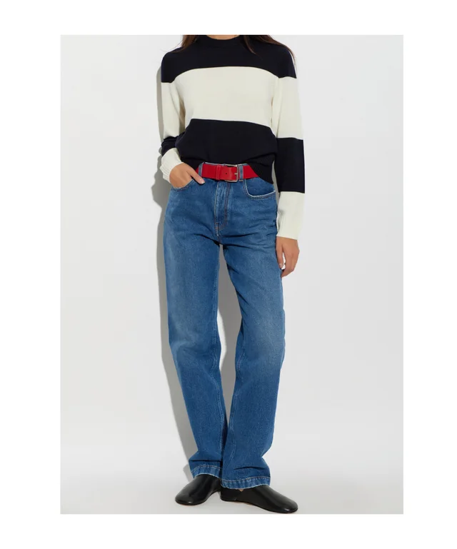 A.P.C. Amelle Striped Knitted Sweater, photo 5 of 5 from SENSER