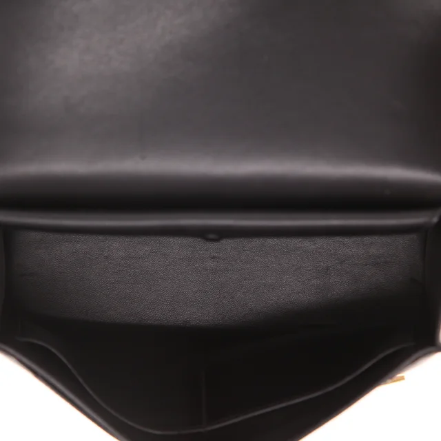 Hermès handbag Black Allegretto leather Verrou in Black Leather from Collector Square, photo 5 of 5