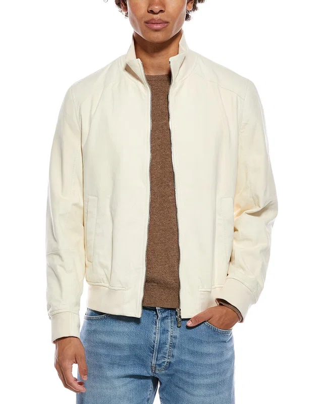 Brunello Cucinelli Suede Jacket, image 1 of 1 from Gilt