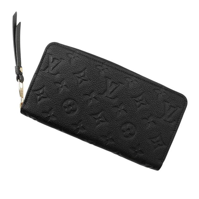 Louis Vuitton Zippy Wallet NoirM61864 Monogram Empreinte Leather in Leather from GALLERY RARE