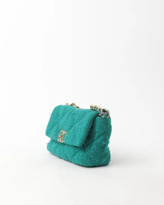 Chanel Small Tweed 19 Bag in Tweed from A Retro Tale, photo 2 of 10
