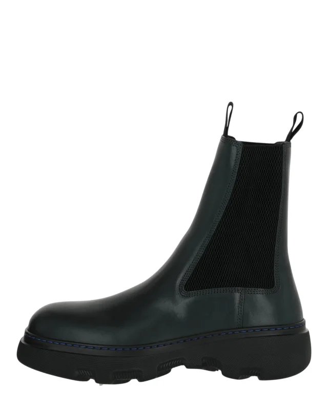 Burberry Creeper Chelsea Boots in multi, photo 6 of 6 from ShopSimon
