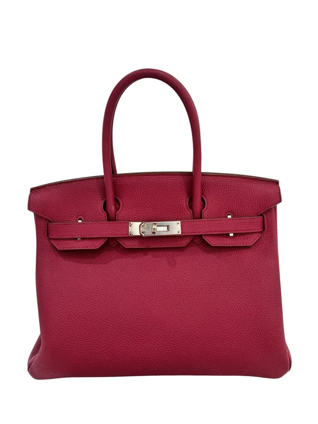 Hermès Birkin 30 Rubis Togo PHW #T (2015) - Preloved in Togo leather from Luxury Promise