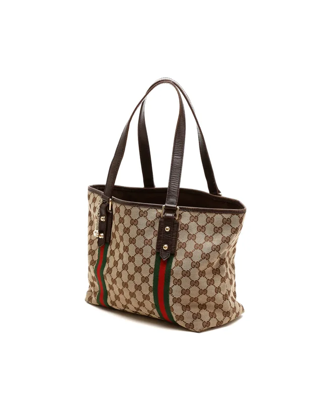 Gucci GG Jolicoeur Tote Bag in Canvas from A Retro Tale, photo 2 of 7