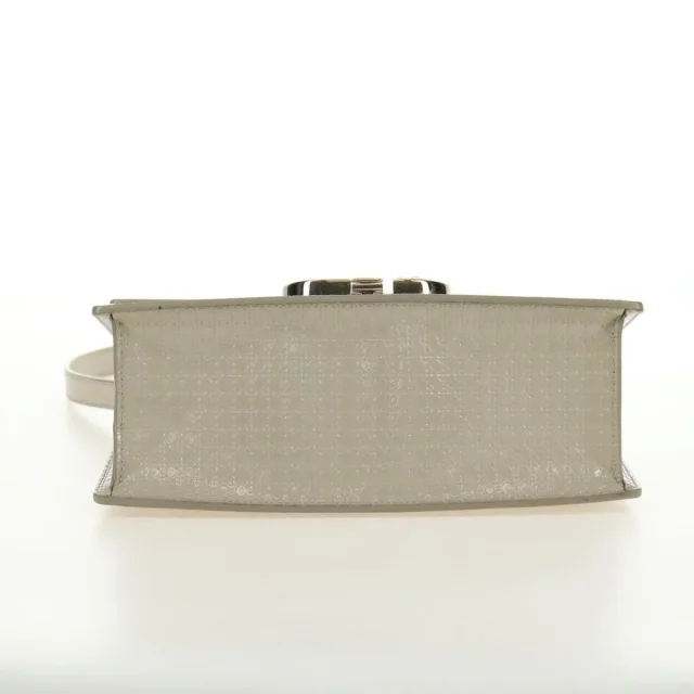 Dior 30 Montaigne Chain Flap Micro Cannage Metallic Calfskin in Calfskin from Her-Age, photo 14 of 48