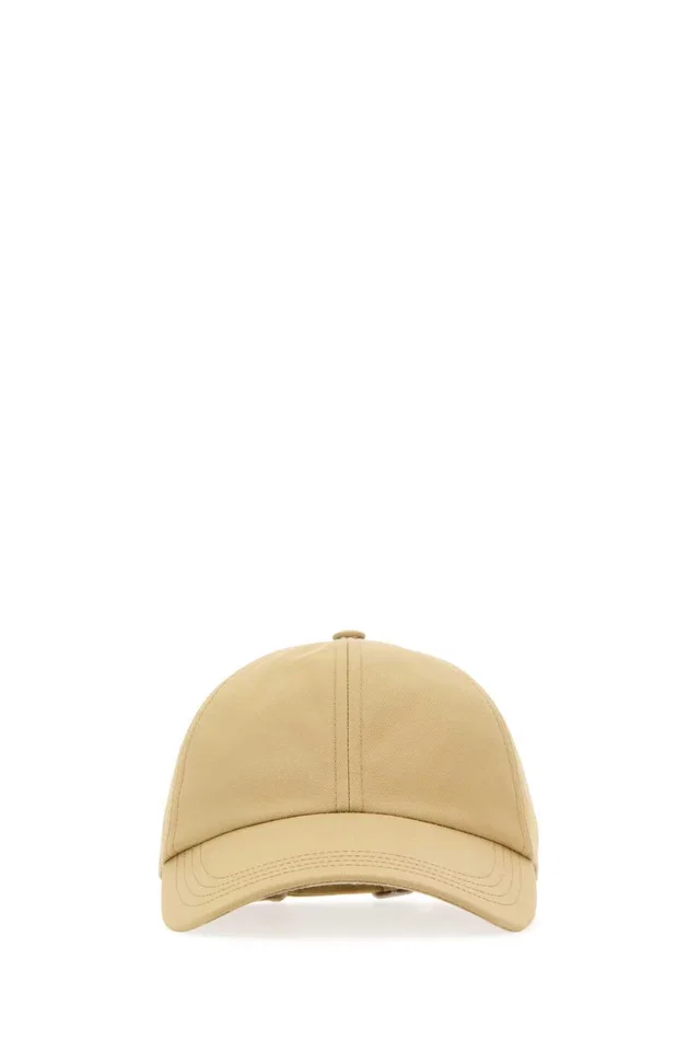 Burberry Hat Polyester-Blend Baseball Cap — Beige Caps in Beige from HEWI