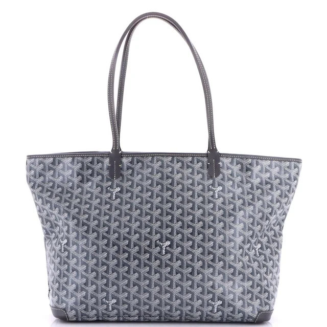 Goyard Artois Tote Coated Canvas MM in gray Coated canvas from Rebag