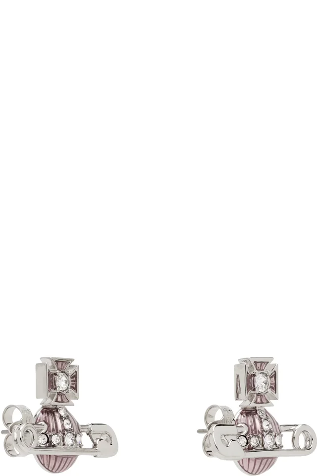 Vivienne Westwood Kitty Earrings, photo 2 of 2 from SSENSE