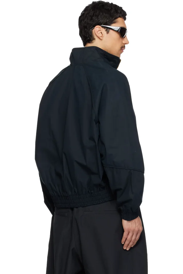 WILLY CHAVARRIA Black Ruff Rider Track Jacket, photo 3 of 4 from SSENSE
