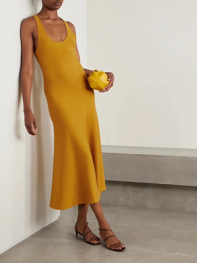 GABRIELA HEARST Bastien recycled-silk midi dress, photo 2 of 2 from NET-A-PORTER (Canada)