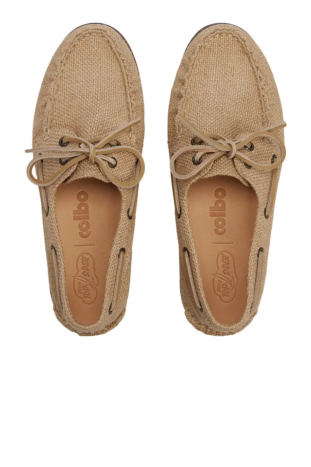 Sperry x Colbo Ao in Natural Sand Textile Woven, photo 4 of 7 from REVOLVE (Canada)