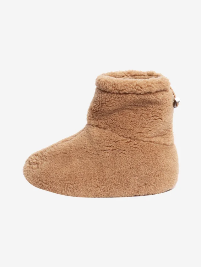 Loro Piana Brown sheepskin boots - size EU 37 (UK 4) in Brown from Sign of the Times