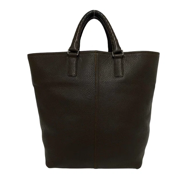 Bottega Veneta Intrecciato Leather Tote Bag in Woven leather from LuxUness