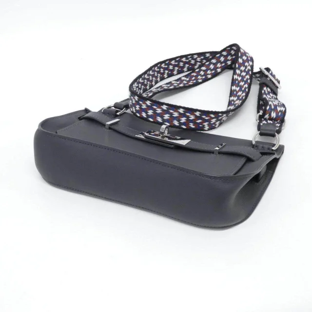Hermès Zigzag Jypsiere Mini Swift shoulder bag in Black Calfskin from LuxUness, photo 3 of 8