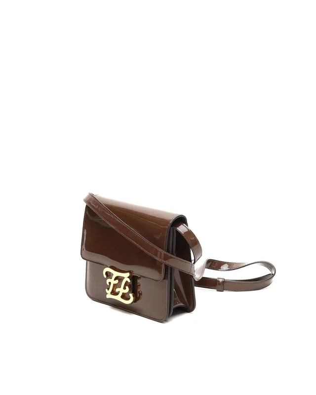 Fendi Karligraphy Patent Bag in Patent leather from A Retro Tale, photo 2 of 7