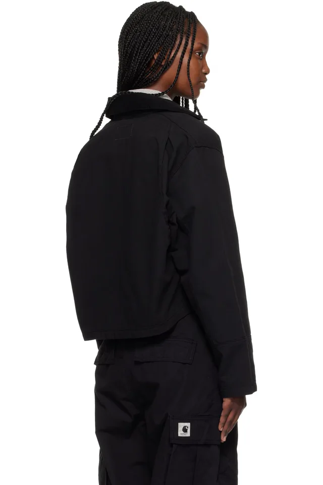 Carhartt Work In Progress Black Prescott Jacket, photo 3 of 4 from SSENSE