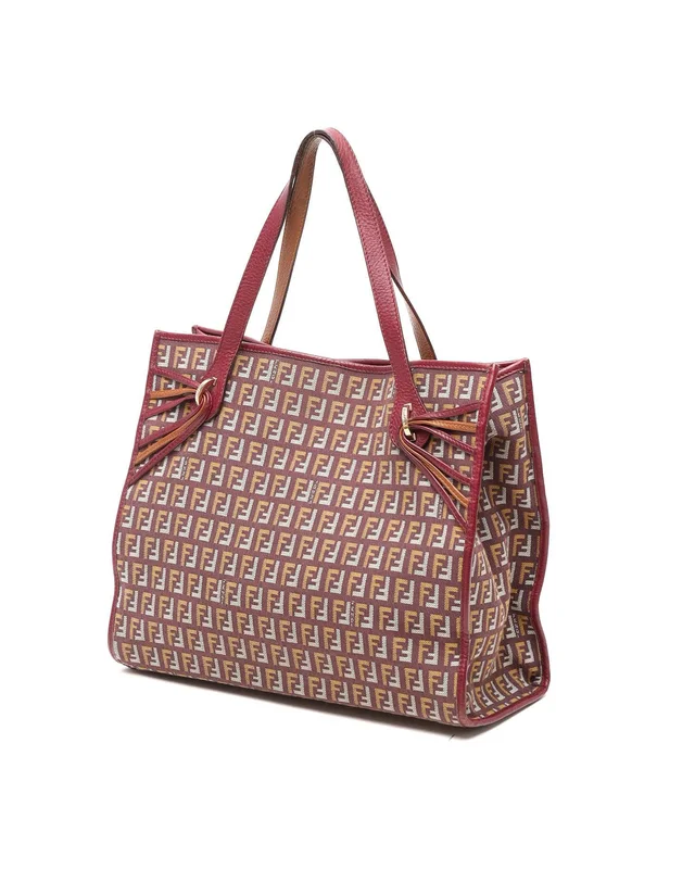 Fendi Zucchino Tote Bag in Canvas from A Retro Tale, photo 3 of 9