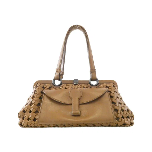 Bottega Veneta Leather Shoulder Bag in Leather from LuxUness