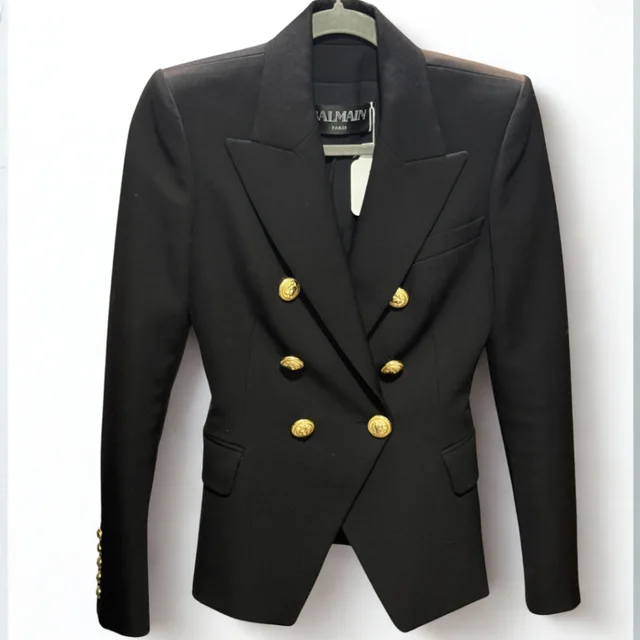 Balmain Blazer Sz 34 in Black from Revivre Luxury Consignment
