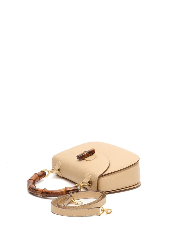 Gucci Bamboo 1947 Medium Top Handle Bag in Leather from A Retro Tale, photo 4 of 9