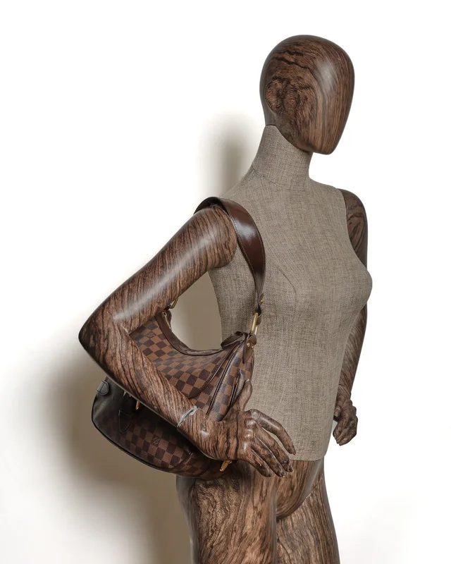 Louis Vuitton Damier Ebene Highbury Shoulder Bag in Brown Canvas from A Retro Tale, photo 8 of 8