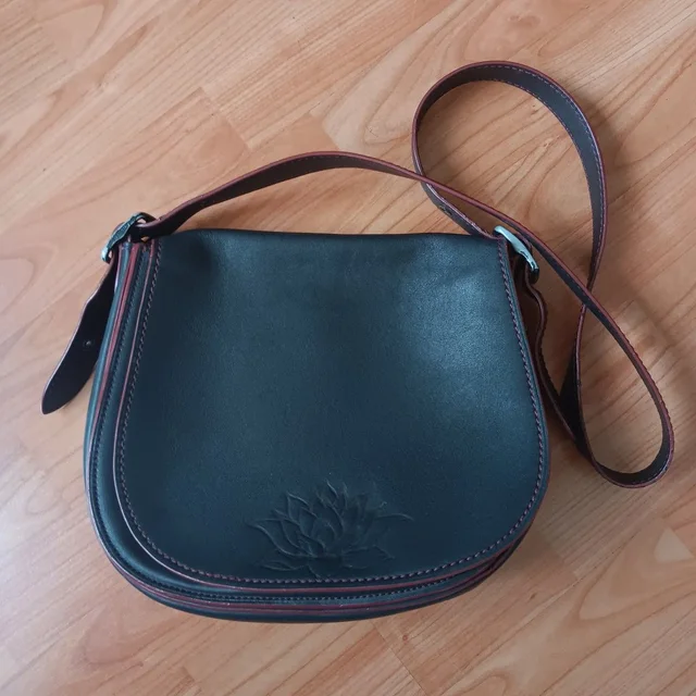 Coach Saddle Bag Womens Messenger Black Leather Crossbody 1941 Sd-20115 Heritage in black Leather from Poshmark, photo 1 of 1