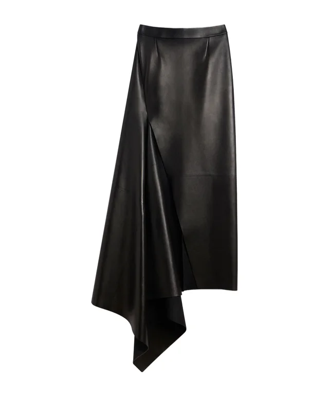 Givenchy Slashed Leather Long Skirt from SENSER, photo 1 of 1