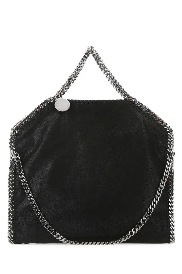 Stella McCartney Falabella Shoulder Bag — Black Polyester in Black from HEWI
