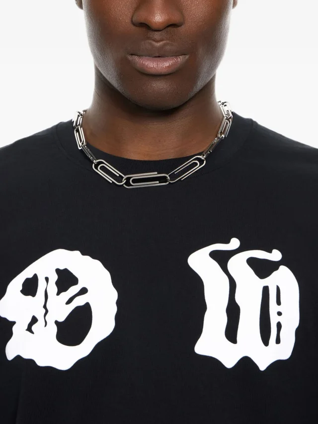 Off-White paperclip-link chain necklace, photo 2 of 2 from FARFETCH