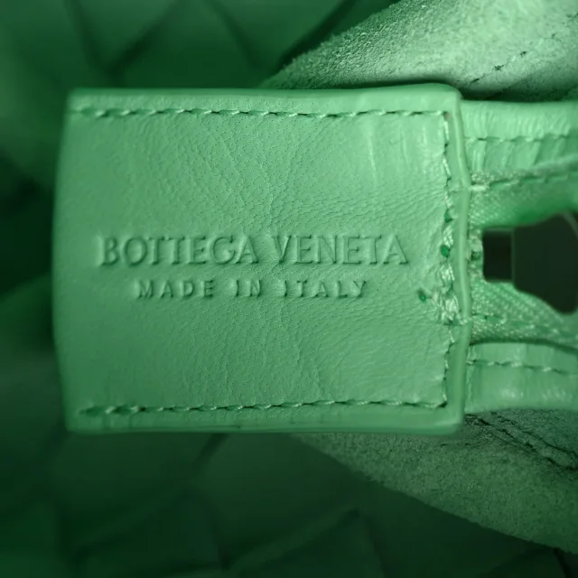 Bottega Veneta Nappa Intrecciato Mini Loop Camera Bag Fountain in Nappa leather from FASHIONPHILE, photo 6 of 9