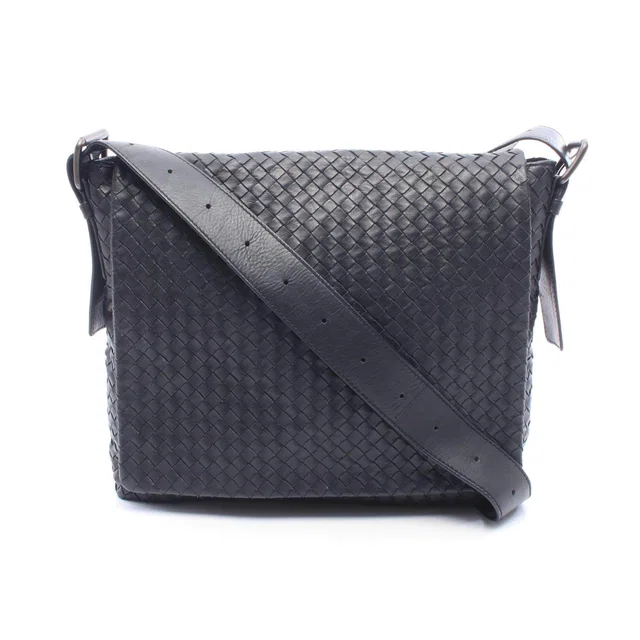 Bottega Veneta Intrecciato Leather Shoulder Bag in Woven leather from LuxUness