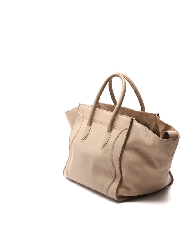 Celine Phantom Luggage Tote Bag in Suede from A Retro Tale, photo 3 of 6
