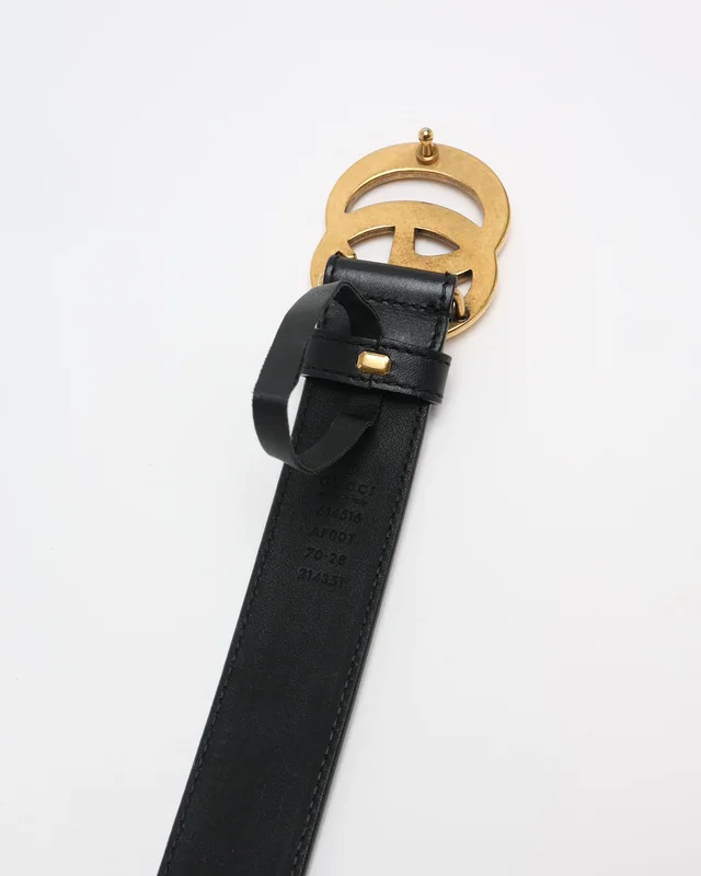 Gucci GG Marmont Belt, Size 70 in Denim from A Retro Tale, photo 5 of 5