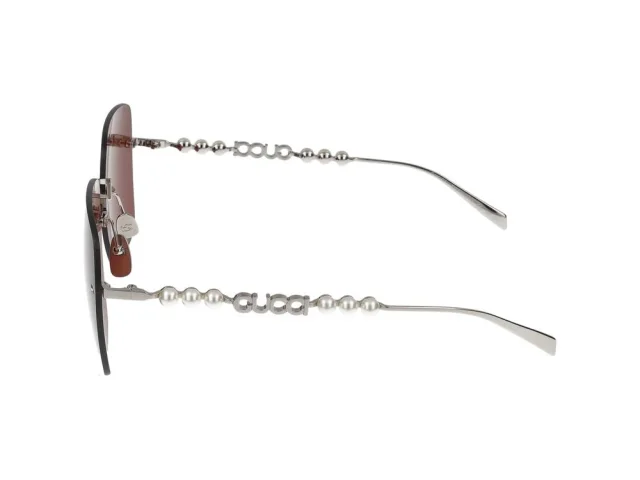 Gucci Gg1923sa Sunglasses — Brown Metal in Brown from HEWI, photo 2 of 4