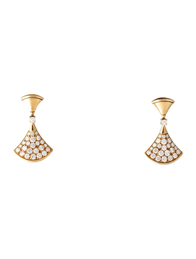 Bvlgari 18K Diamond Divas’ Dream Earrings in multicolor from The RealReal