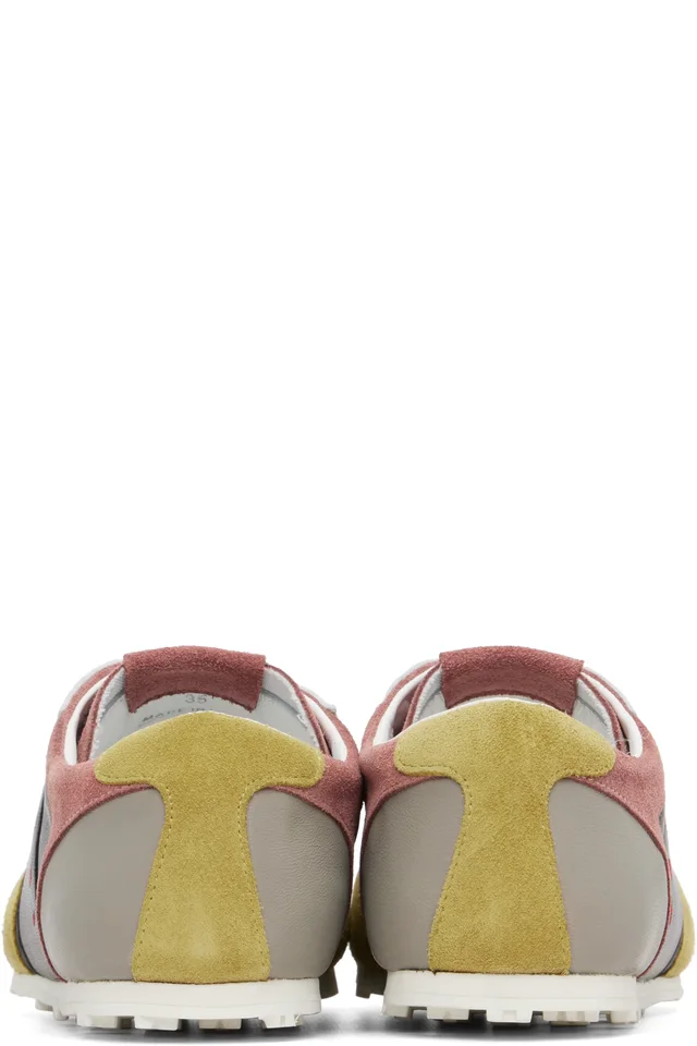 Marni Multicolor Leather & Suede Sneakers, photo 2 of 5 from SSENSE
