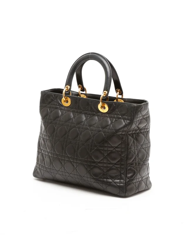 Large Lady Dior Bag in Lambskin from A Retro Tale, photo 3 of 9