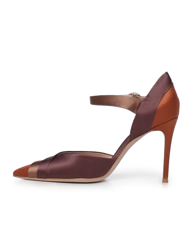 Gianvito Rossi Strappy Pointed Heeled Pumps, photo 3 of 4 from SENSER