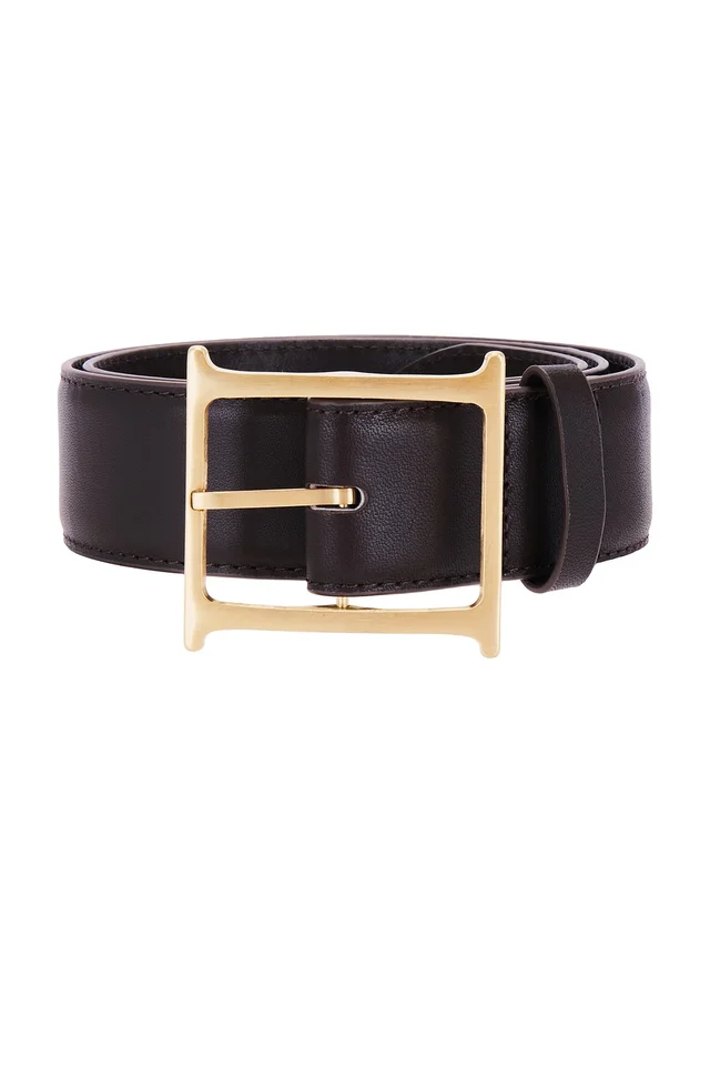Helsa Logo Belt in Dark Brown, photo 3 of 3 from REVOLVE (Canada)