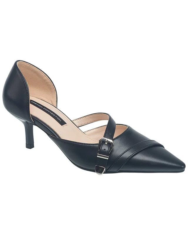 French Connection Elly Pump in https://asset2.ruecdn.com/images/sw/131145/1311453082_RLSW_black.jpg, image 1 of 1 from Rue La La