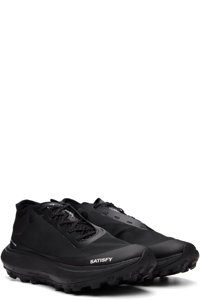 Satisfy Black 'TheROCKER' Sneakers, photo 4 of 5 from SSENSE