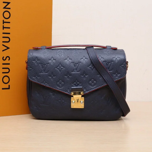 Louis Vuitton Monogram Empreinte Pochette Metis satchel from Luxury Promise