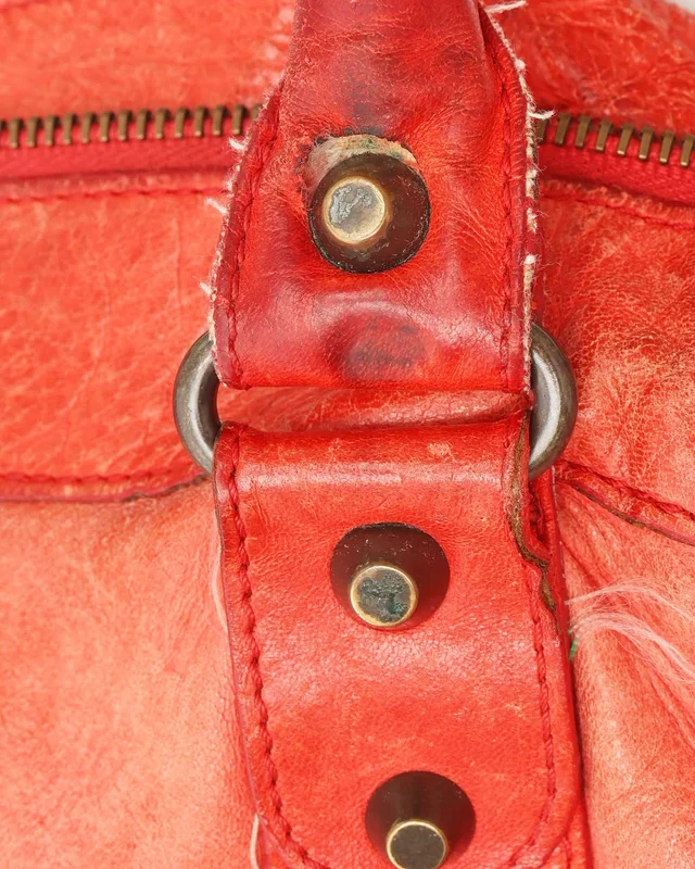 Balenciaga Motocross Classic City Bag in Leather from A Retro Tale, photo 13 of 15