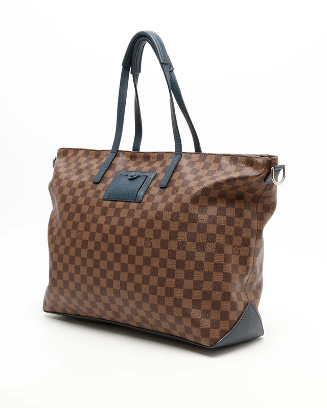Louis Vuitton Damier Ebene Tote Bag in Brown Canvas from A Retro Tale, photo 2 of 9