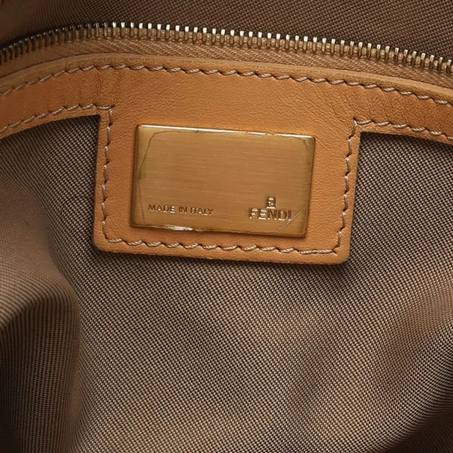Fendi Zucchino Roll Tote Bag in Canvas from A Retro Tale, photo 10 of 12