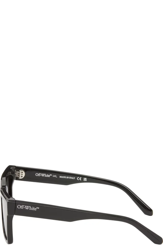Off-White Black Virginia Sunglasses, photo 3 of 4 from SSENSE