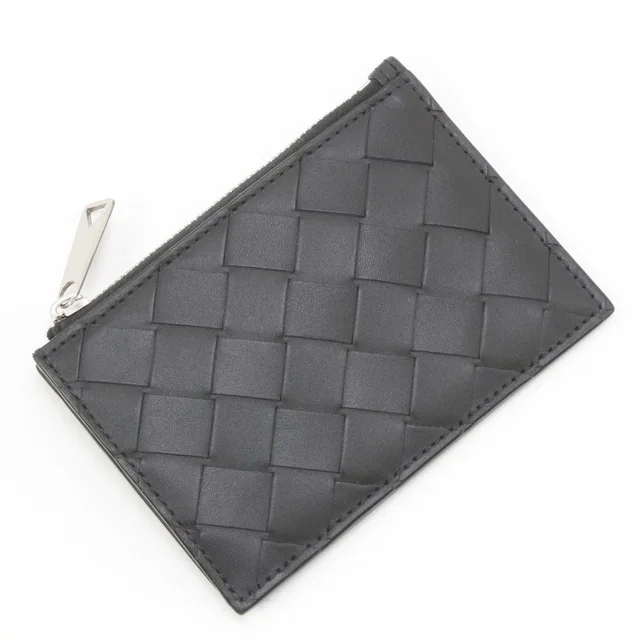 Bottega Veneta Coin Case Black in Black from The Reluxe