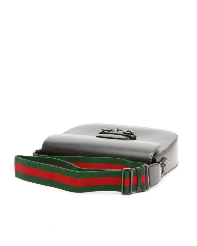 Gucci Large Horsebit 1955 Cruise Collection Bag in Leather from A Retro Tale, photo 5 of 8