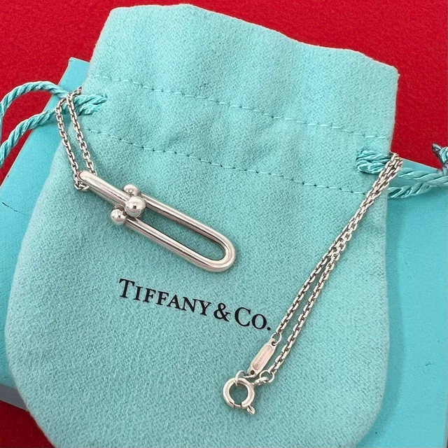 Tiffany & Co. HardWear Link Necklace 925 Sterling Silver Pendant in Silver from The Reluxe